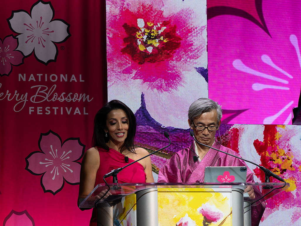 Victoria Sanchez and Yoshi Amao